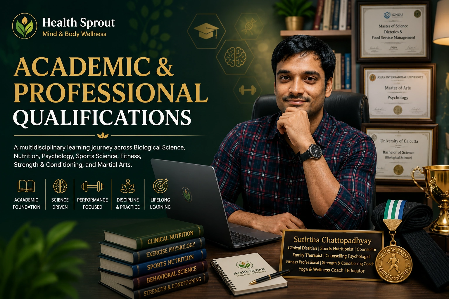 Academic and Professional Qualifications of Sutirtha Chattopadhyay