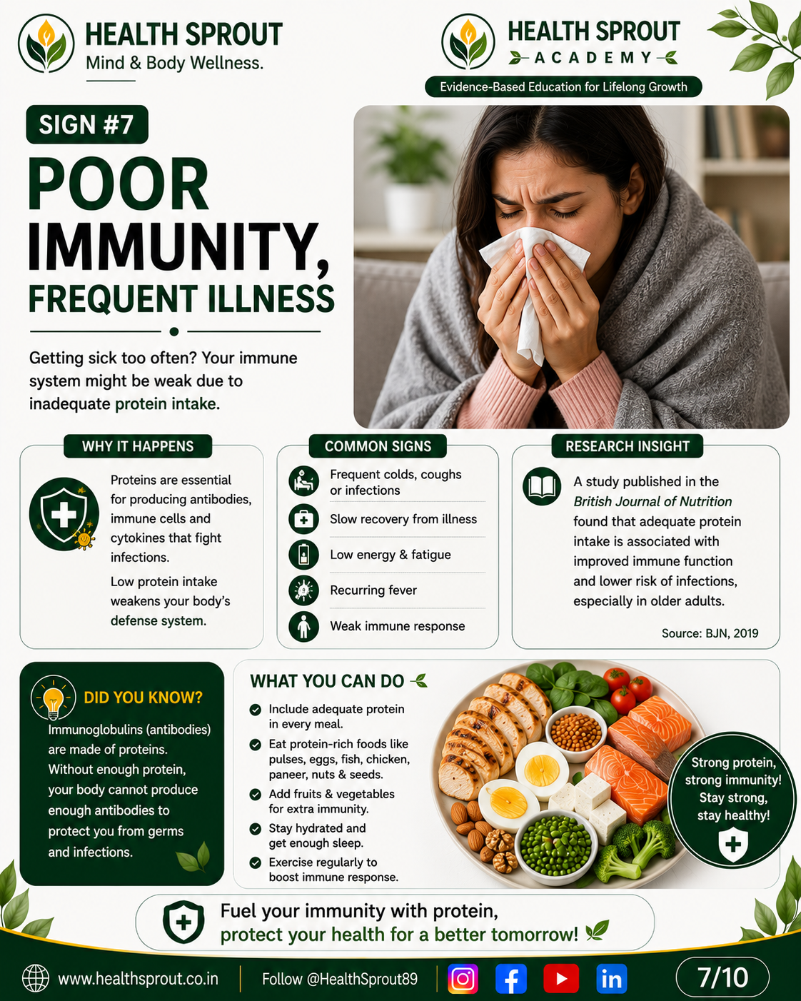 Sign 7 — Poor Immunity and Frequent Illness