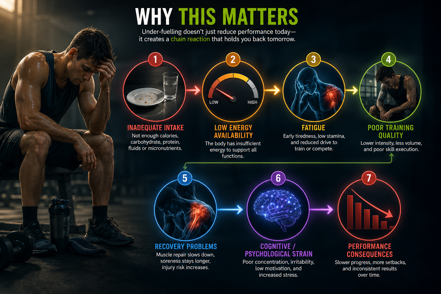 Athlete in realistic hotel or competition environment with familiar breakfast hydration and pre-event preparation